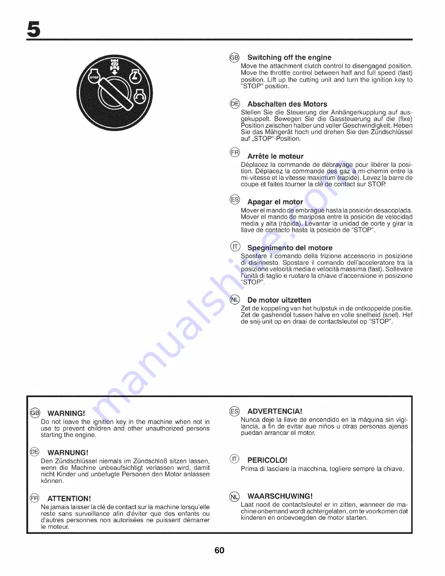 Craftsman 25416 Instruction Manual Download Page 60