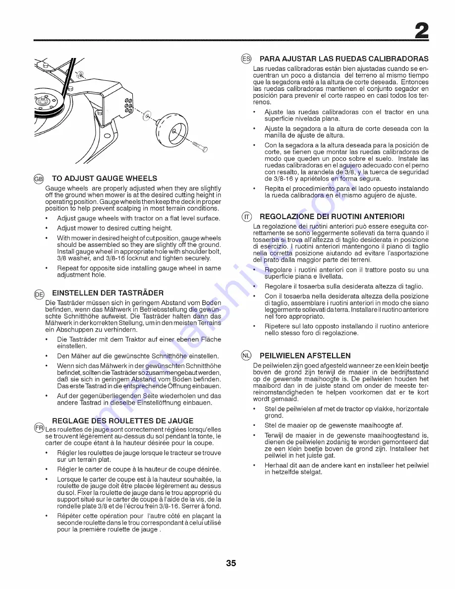 Craftsman 25417 Instruction Manual Download Page 35