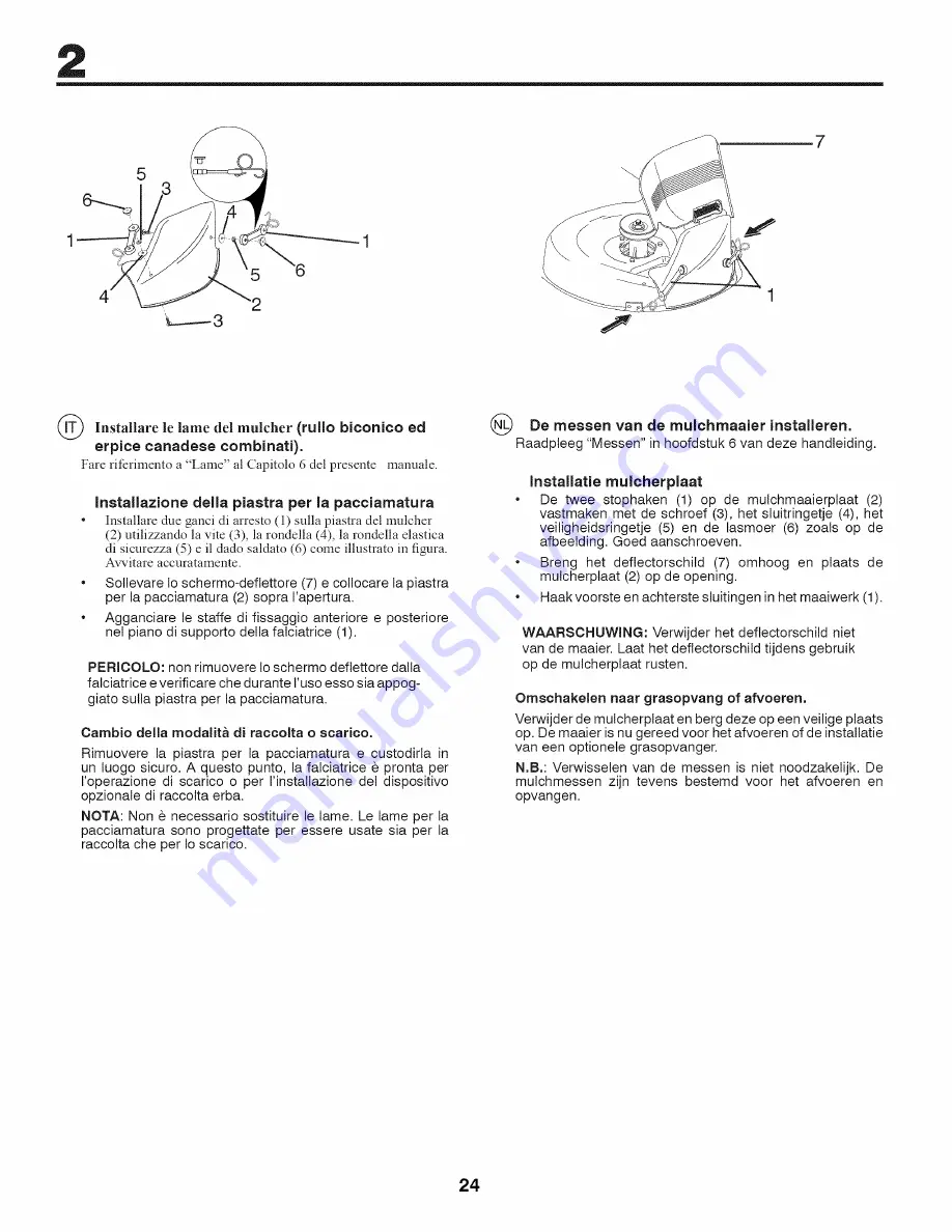 Craftsman 25419 Instruction Manual Download Page 24