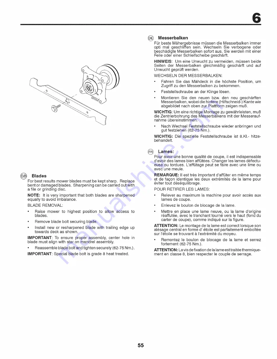 Craftsman 25419 Скачать руководство пользователя страница 55