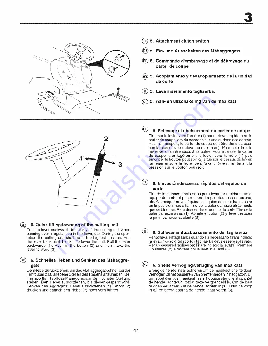 Craftsman 25421 Instruction Manual Download Page 41