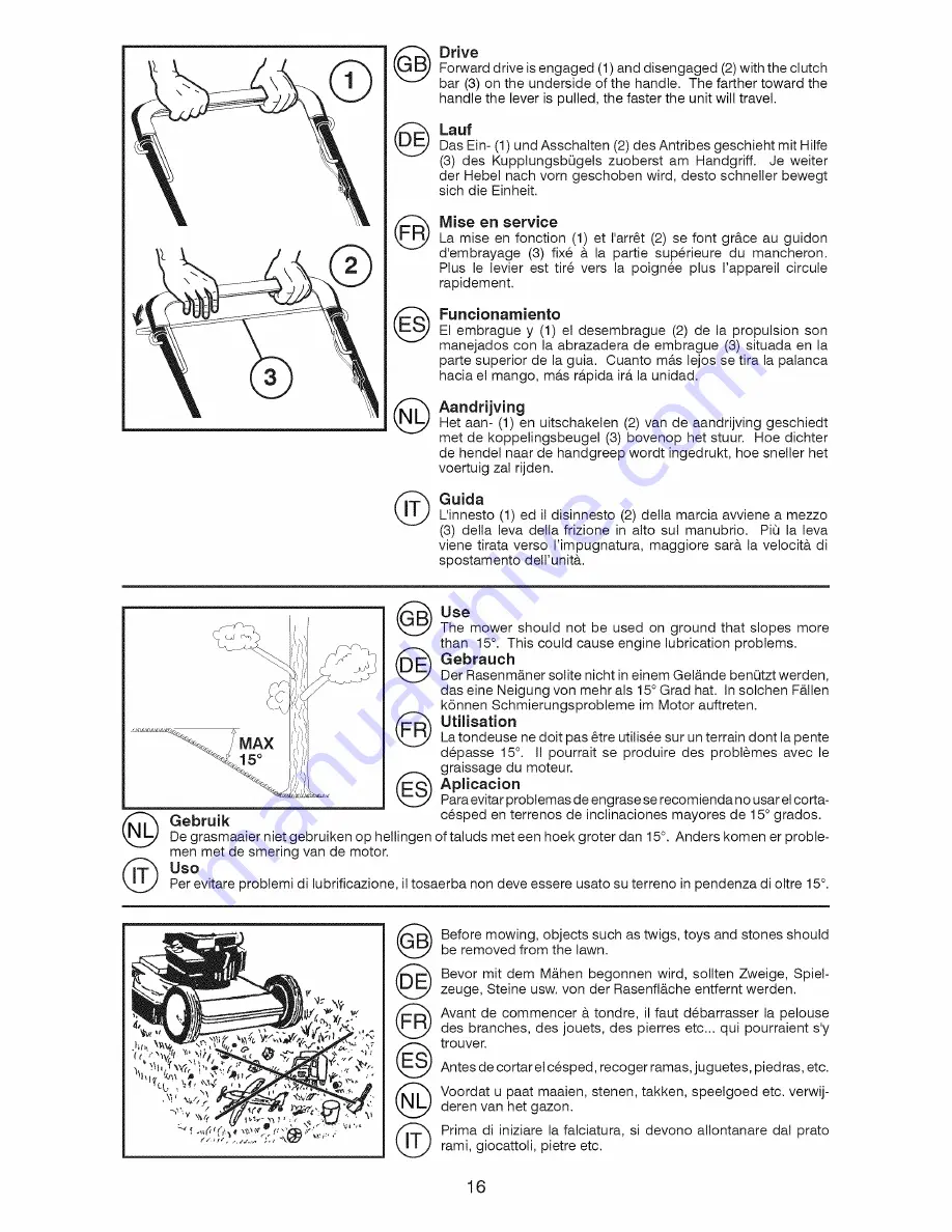 Craftsman 25459 Instruction Manual Download Page 16