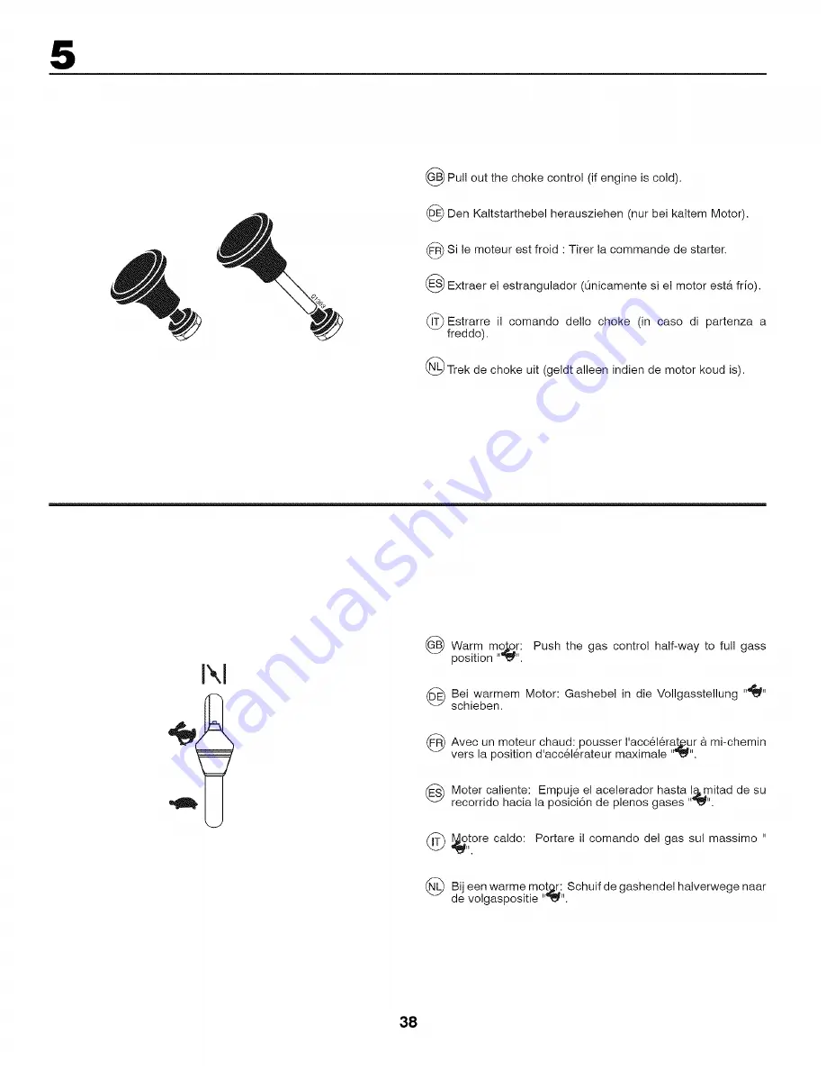 Craftsman 25672 Instruction Manual Download Page 38