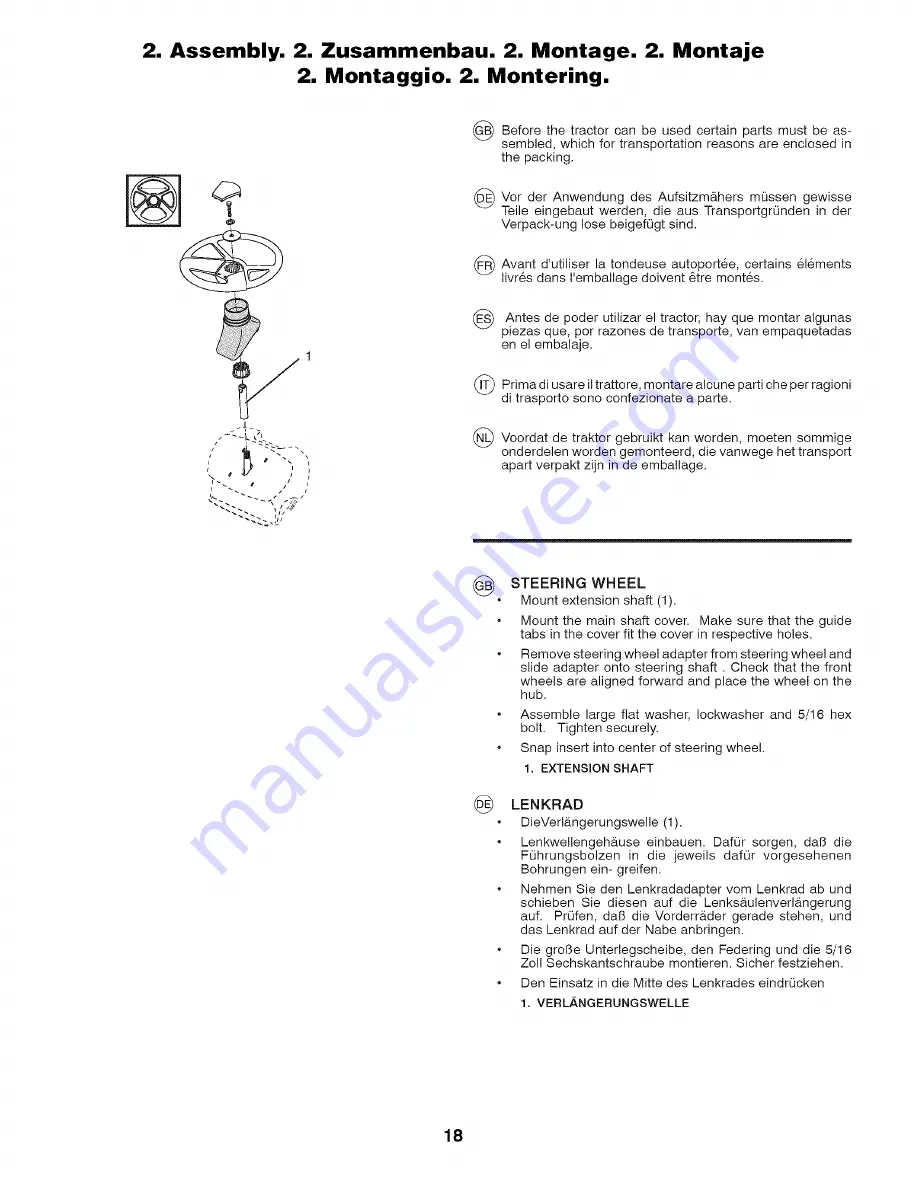 Craftsman 25724 Instruction Manual Download Page 18