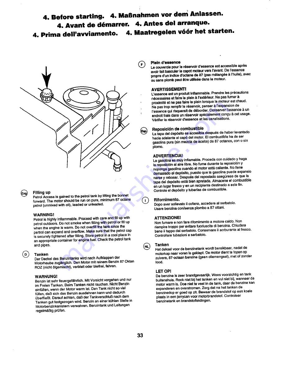 Craftsman 25923 Instruction Manual Download Page 19