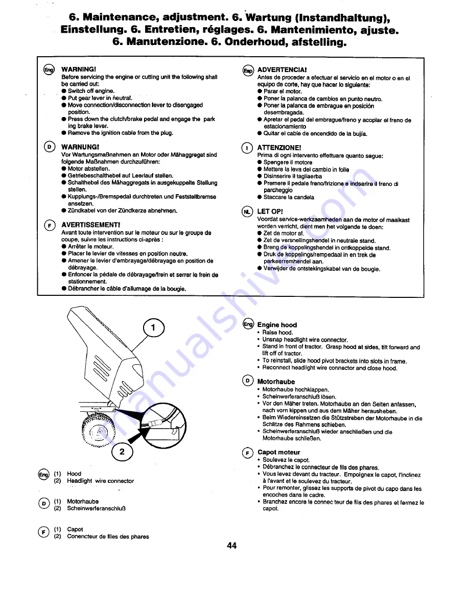 Craftsman 25949 Скачать руководство пользователя страница 44