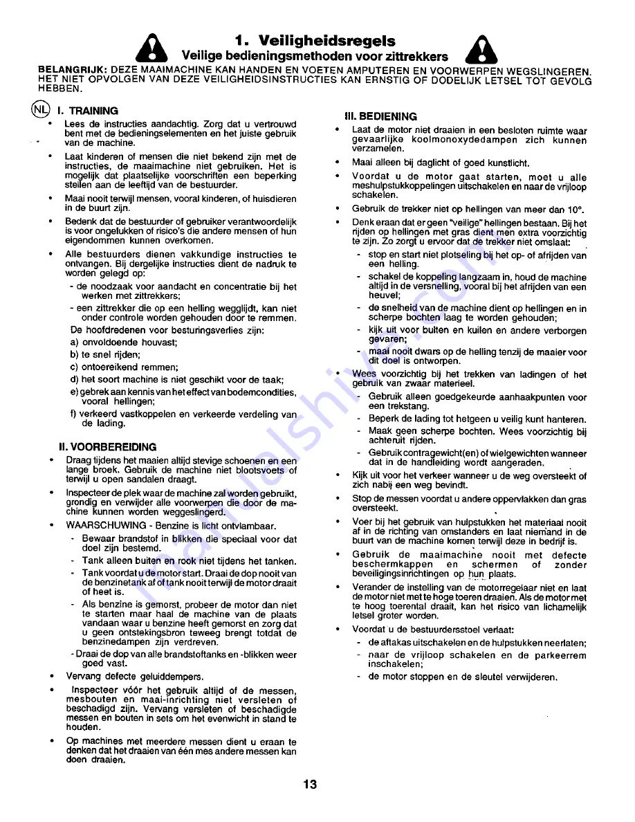 Craftsman 25O43 Instruction Manual Download Page 13