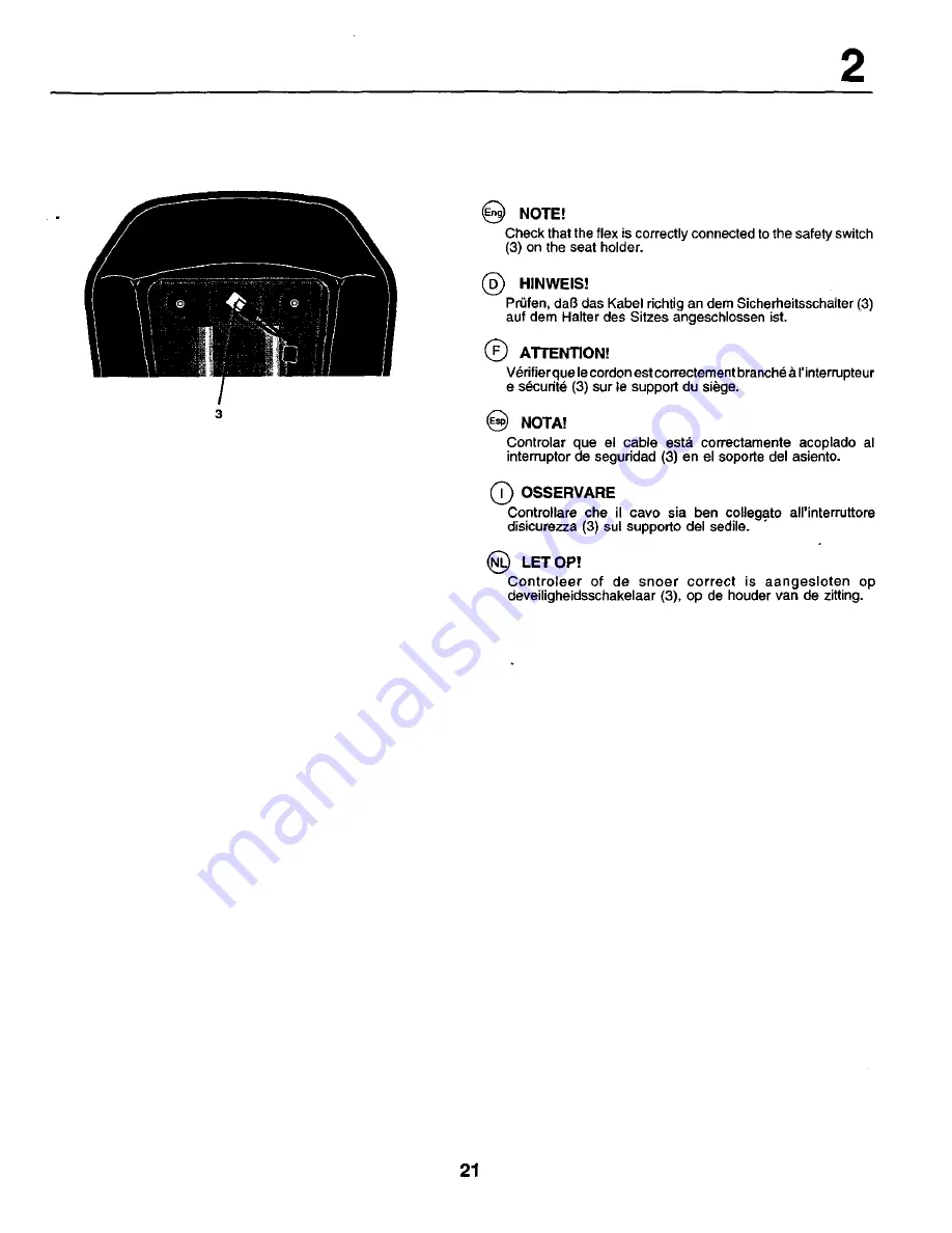 Craftsman 25O43 Скачать руководство пользователя страница 21