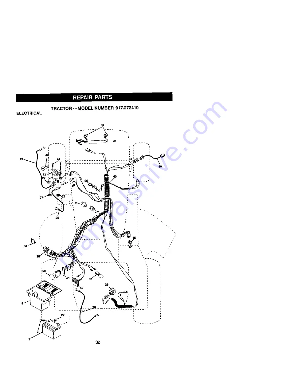 Craftsman 272 Owner'S Manual Download Page 32