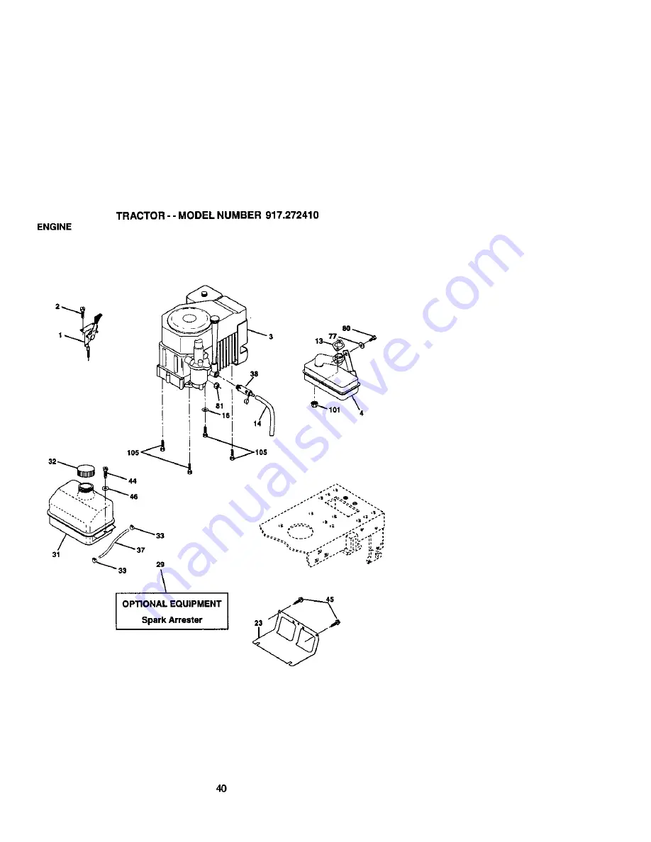 Craftsman 272 Owner'S Manual Download Page 40