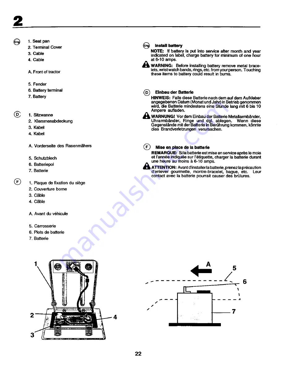 Craftsman 27705 Instruction Manual Download Page 22