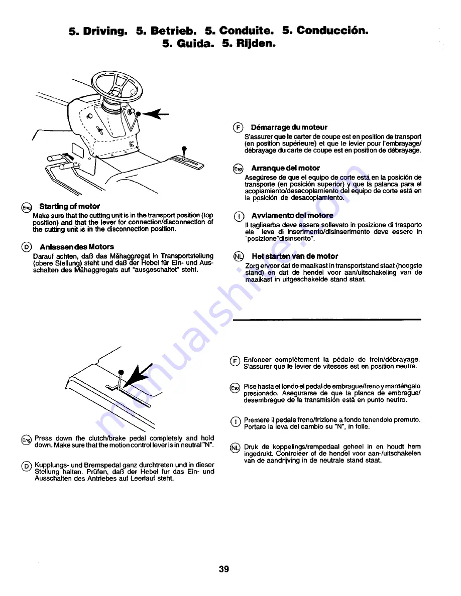 Craftsman 27705 Instruction Manual Download Page 39