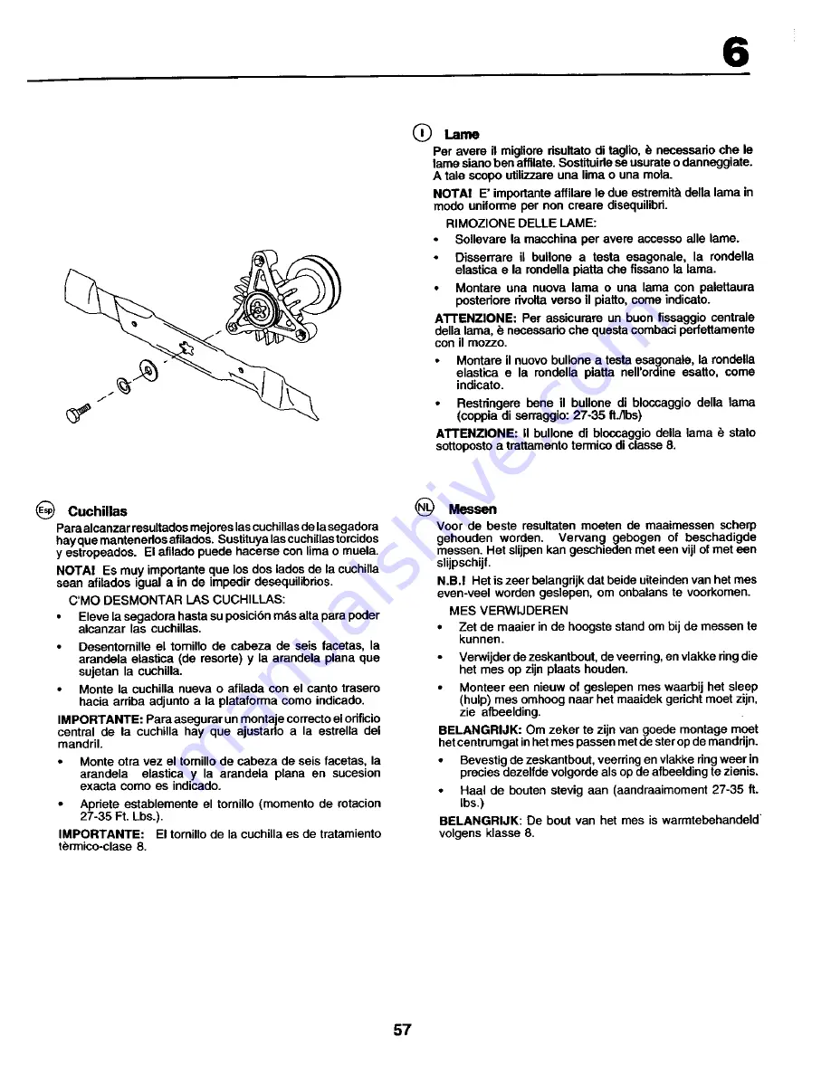 Craftsman 27705 Instruction Manual Download Page 57