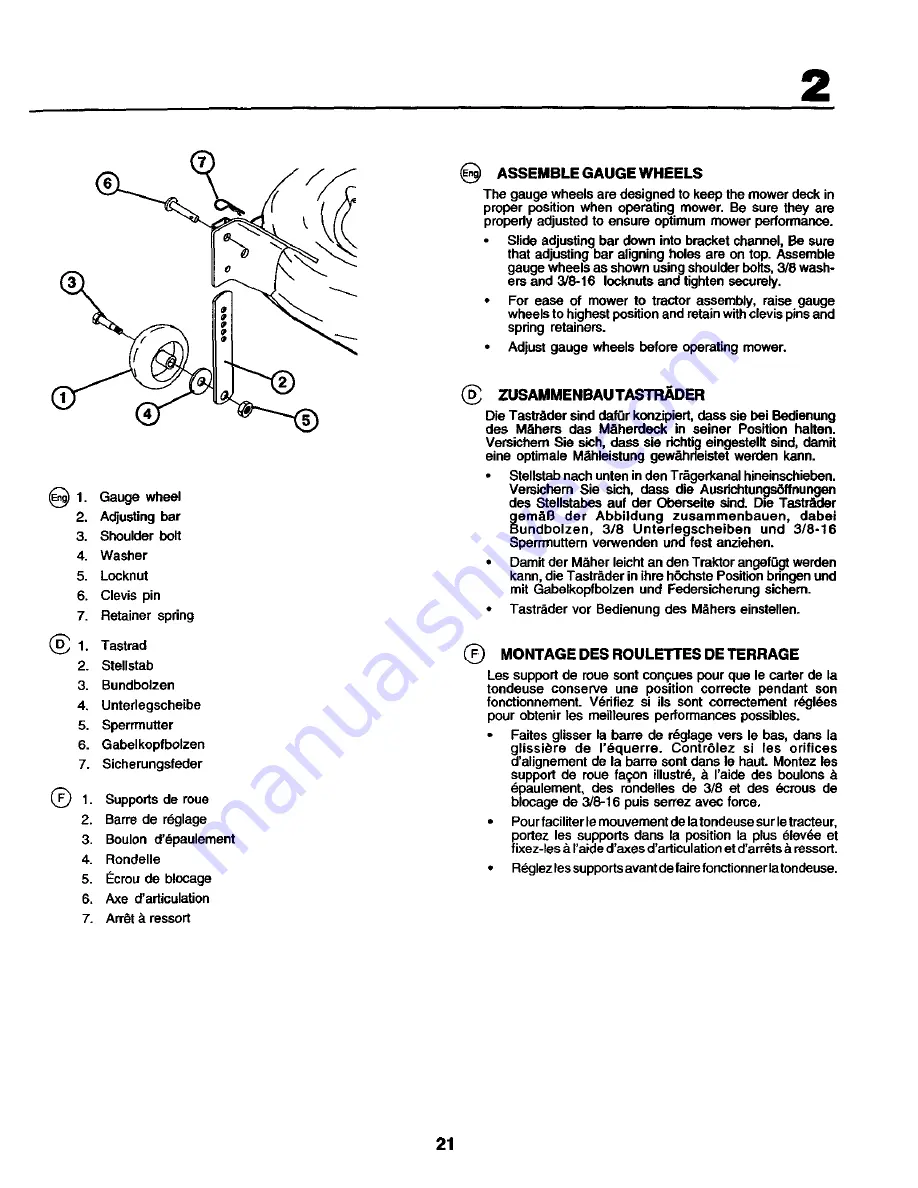 Craftsman 277080 Instruction Manual Download Page 21