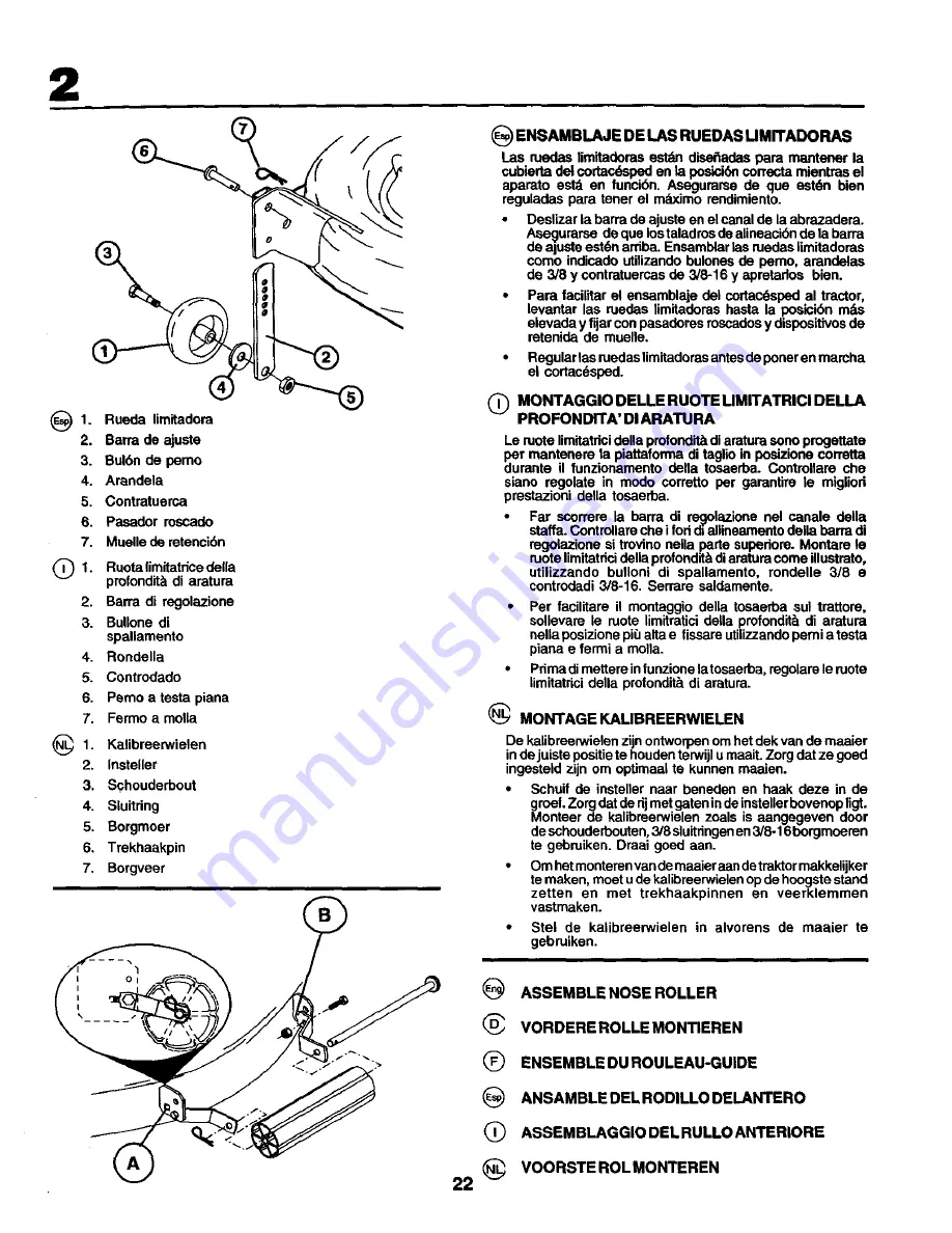 Craftsman 277080 Instruction Manual Download Page 22