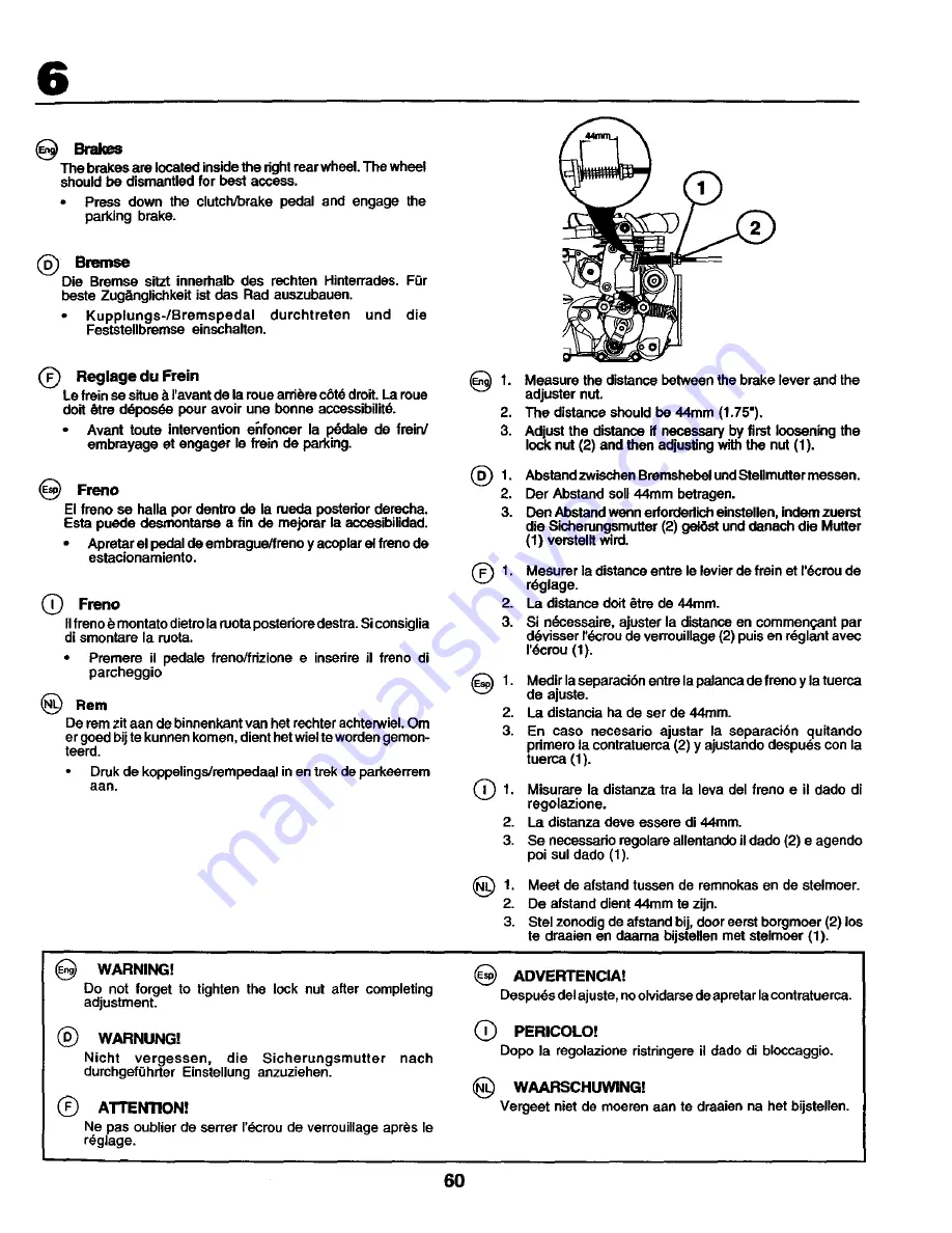 Craftsman 277080 Instruction Manual Download Page 60