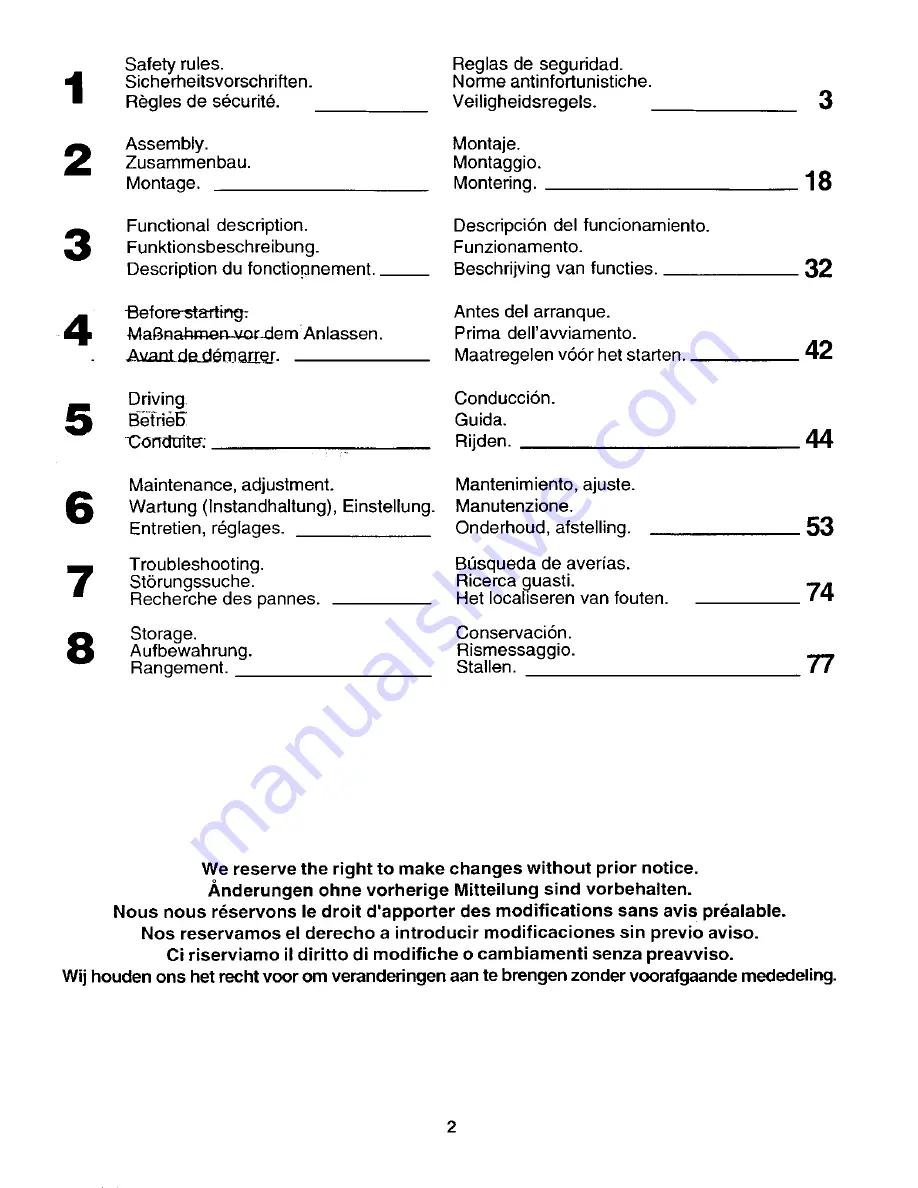 Craftsman 27709 Instruction Manual Download Page 2