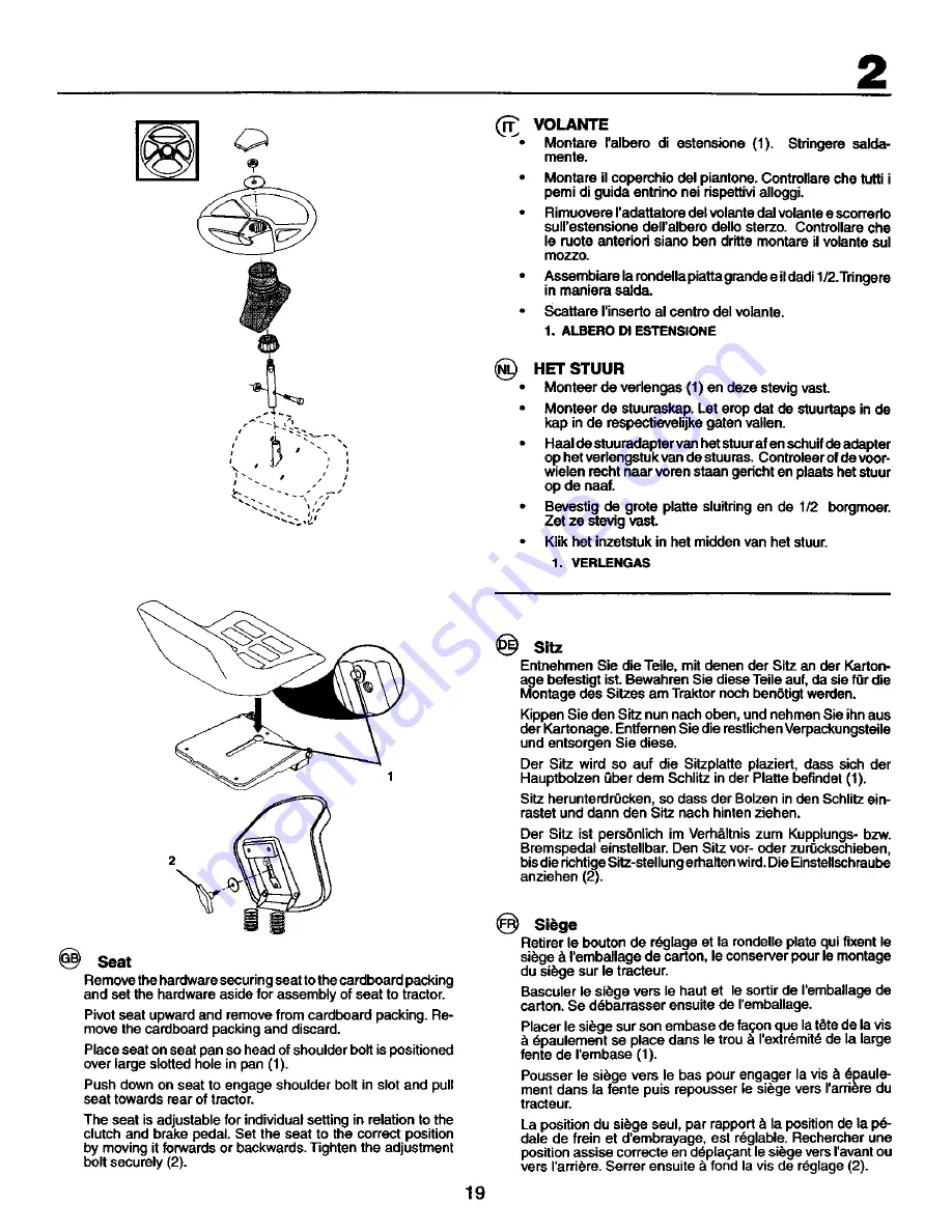 Craftsman 27712 Instruction Manual Download Page 19