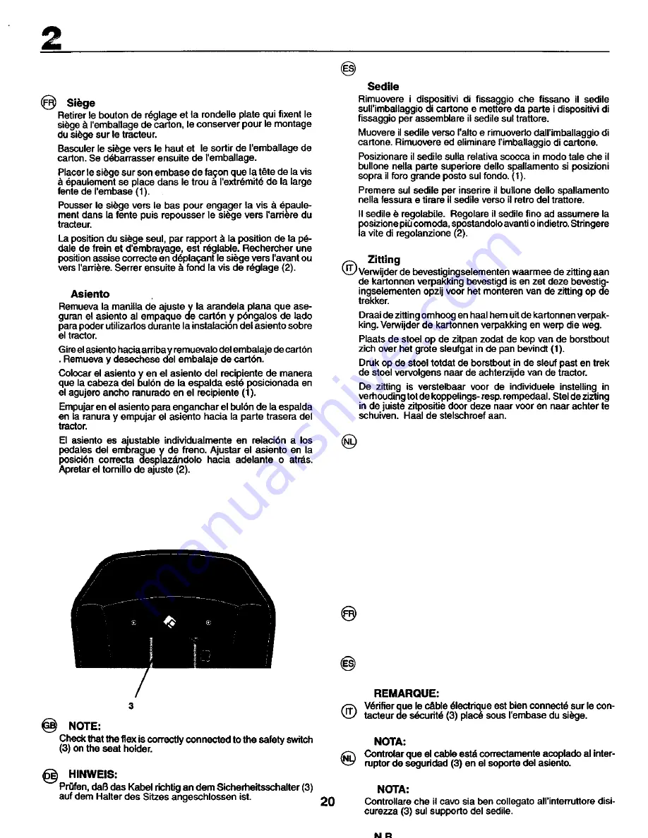 Craftsman 27712 Instruction Manual Download Page 20