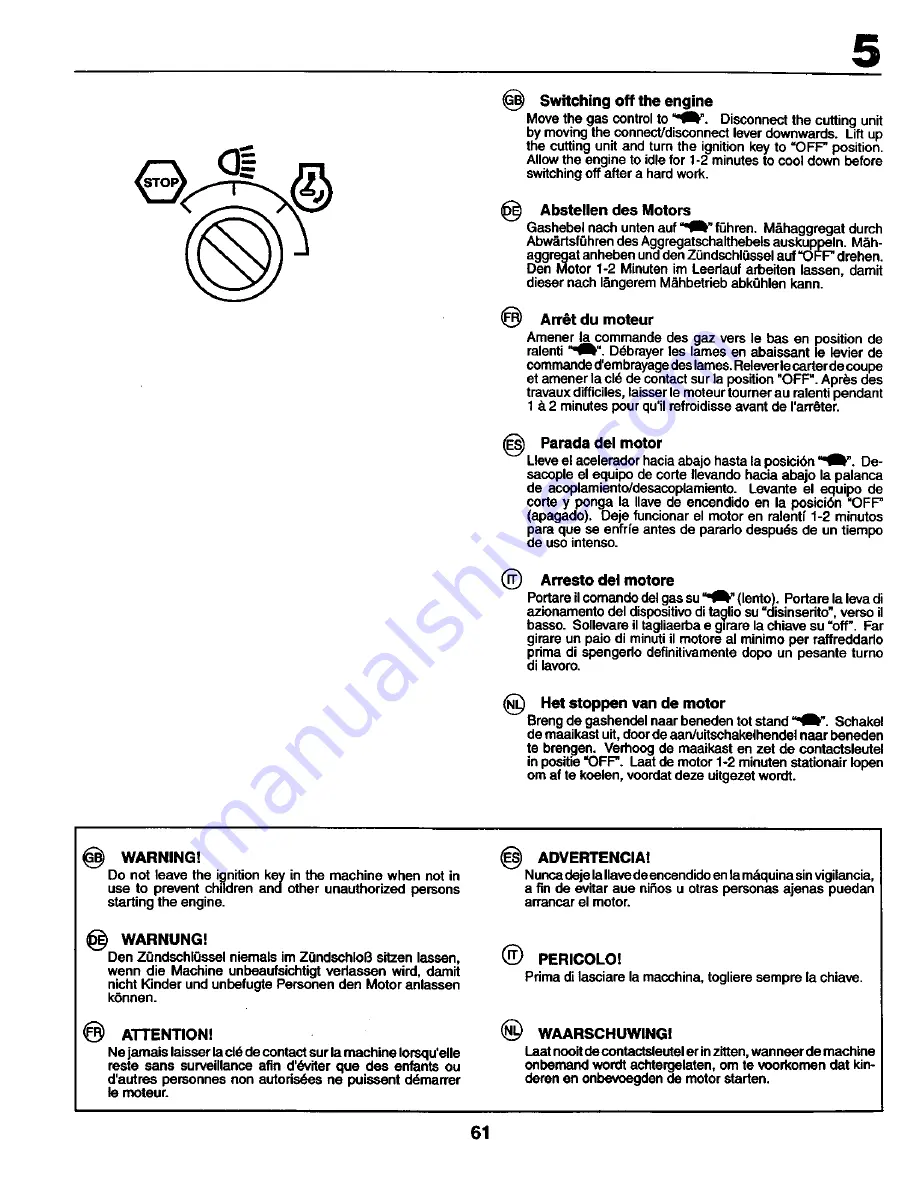 Craftsman 27712 Instruction Manual Download Page 61