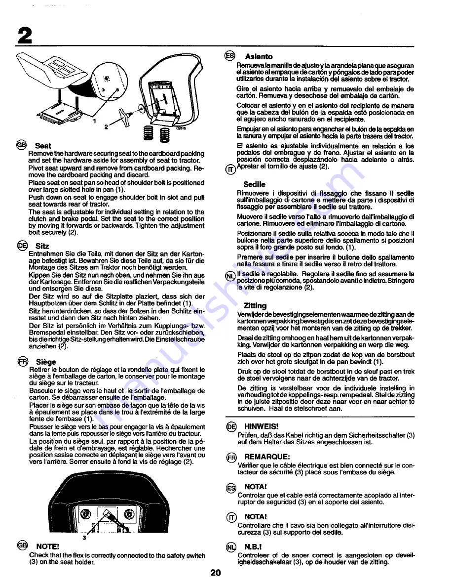 Craftsman 27718 Скачать руководство пользователя страница 20