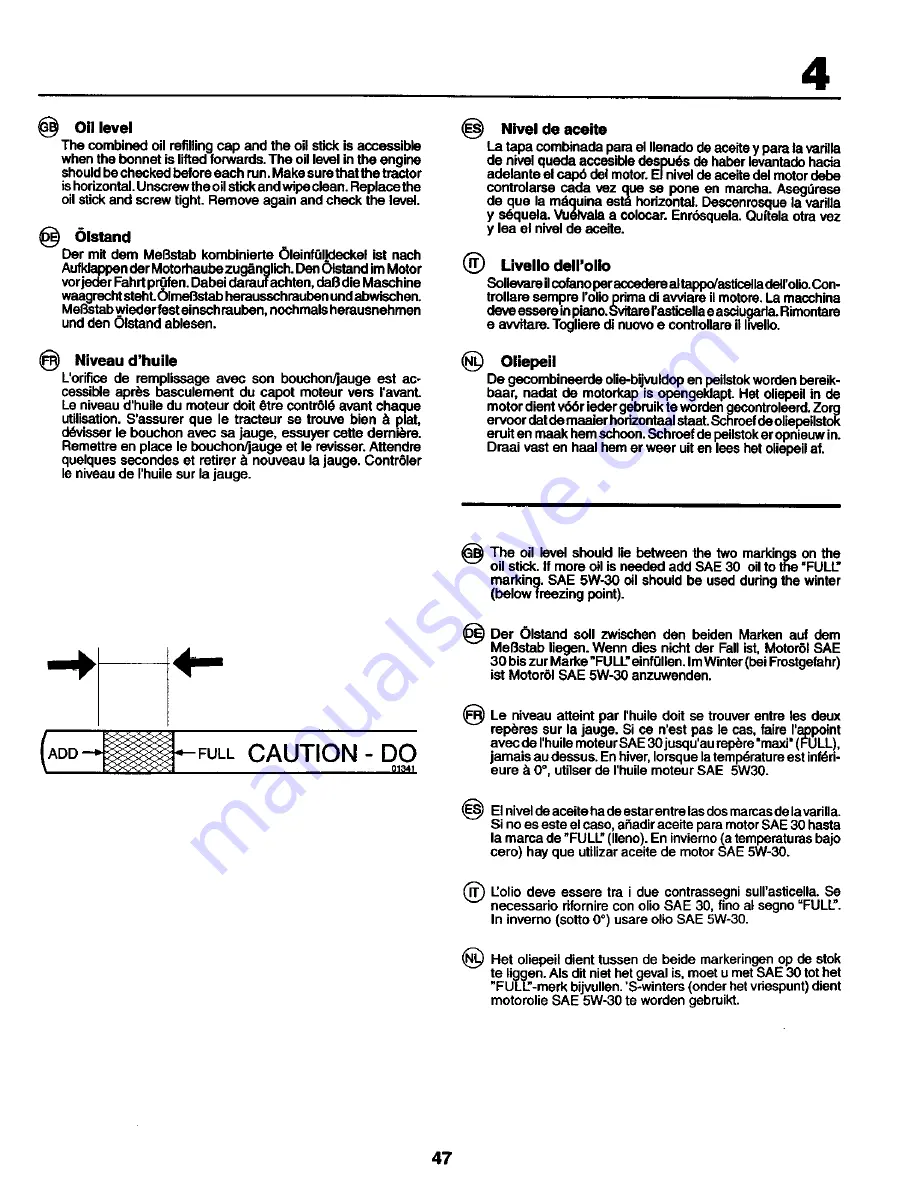 Craftsman 27718 Instruction Manual Download Page 47