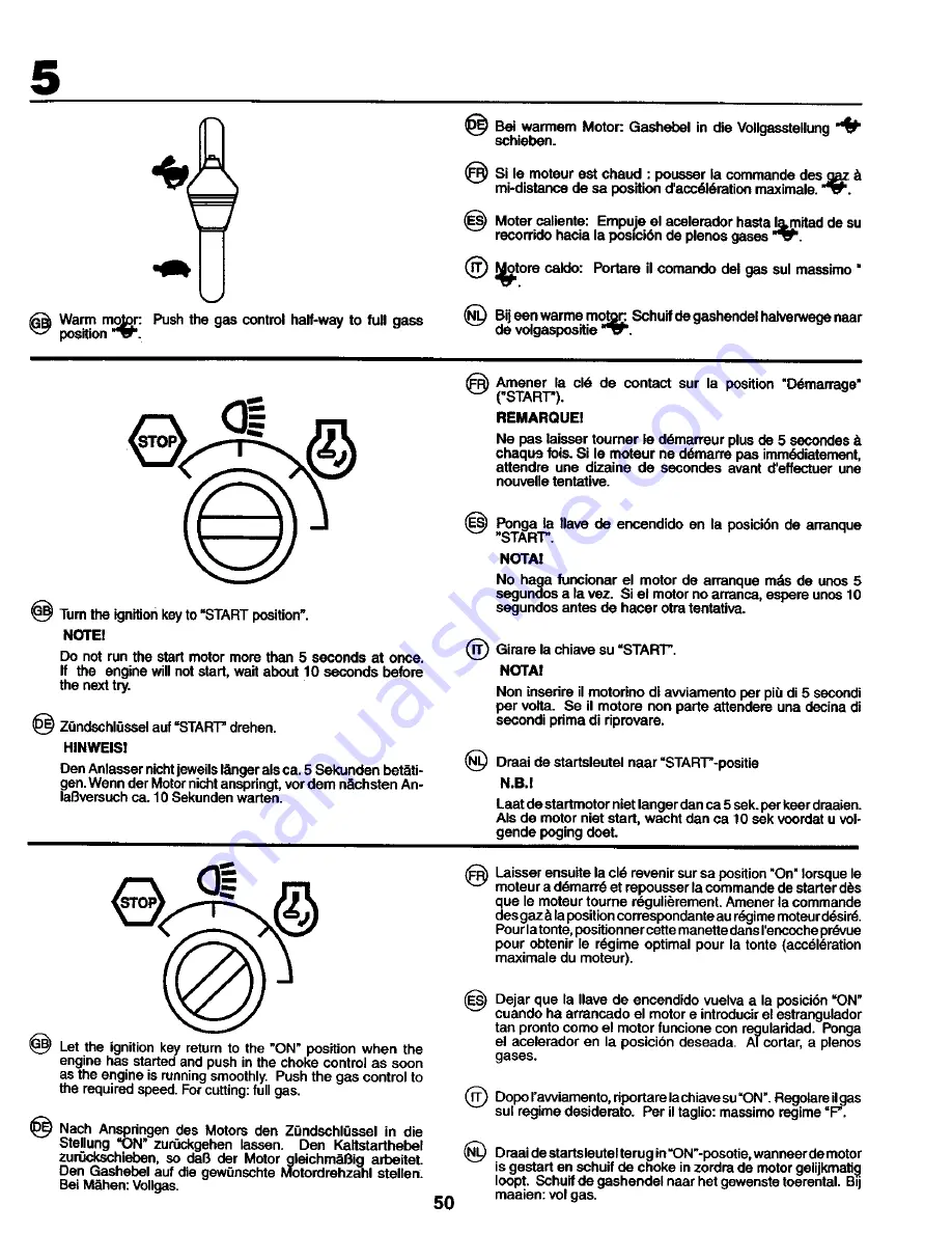 Craftsman 27718 Instruction Manual Download Page 50