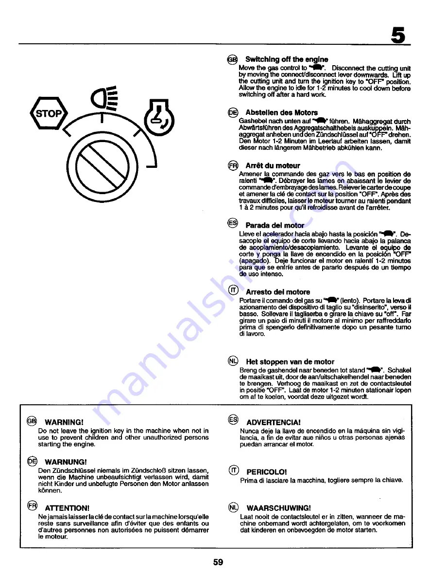 Craftsman 27718 Instruction Manual Download Page 59