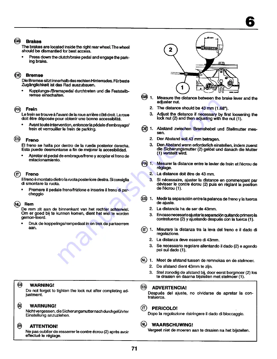 Craftsman 27718 Instruction Manual Download Page 71