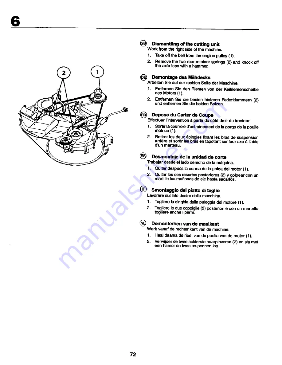 Craftsman 27718 Instruction Manual Download Page 72