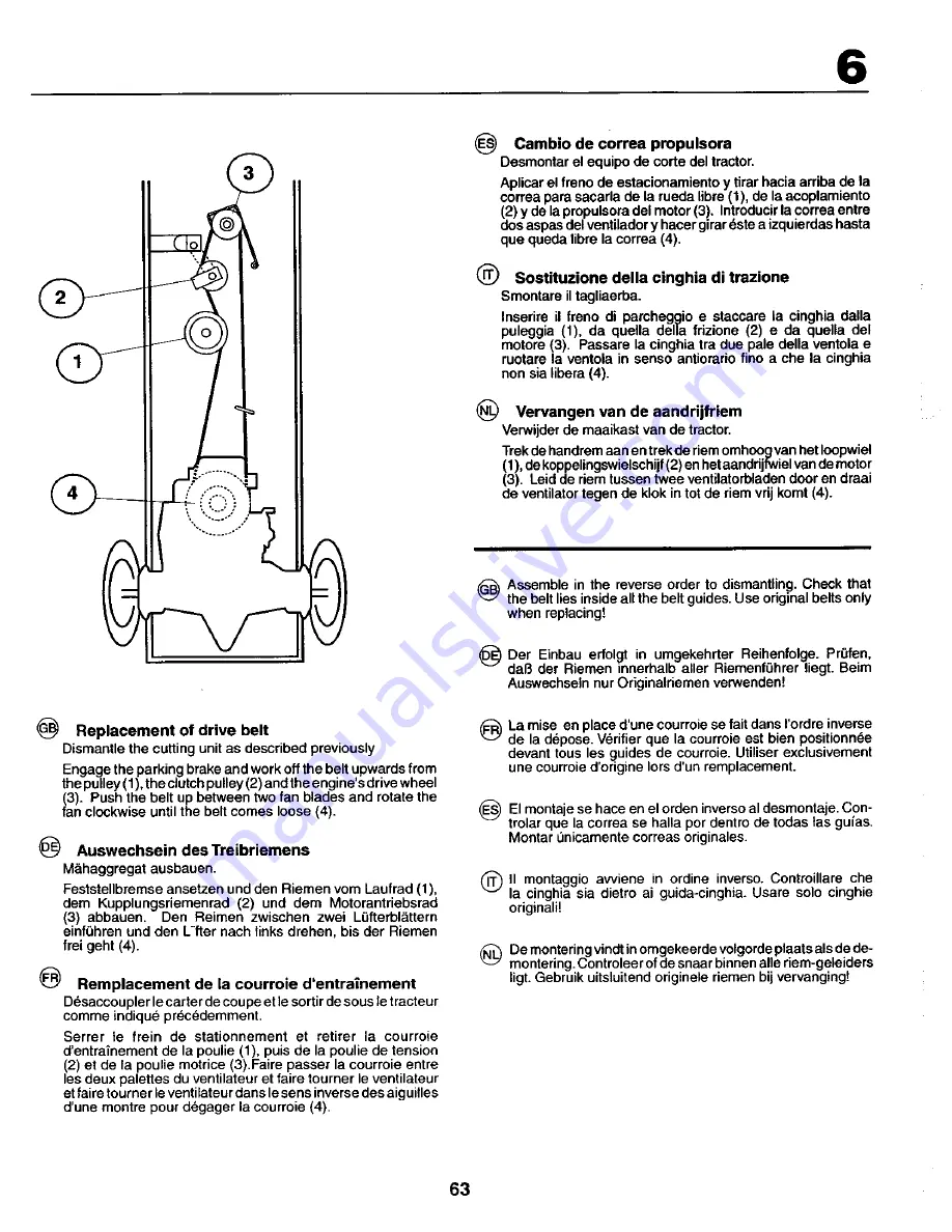 Craftsman 27720 Instruction Manual Download Page 63