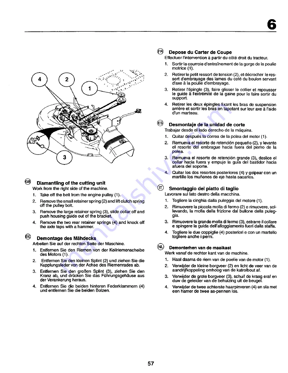 Craftsman 27722 Instruction Manual Download Page 57