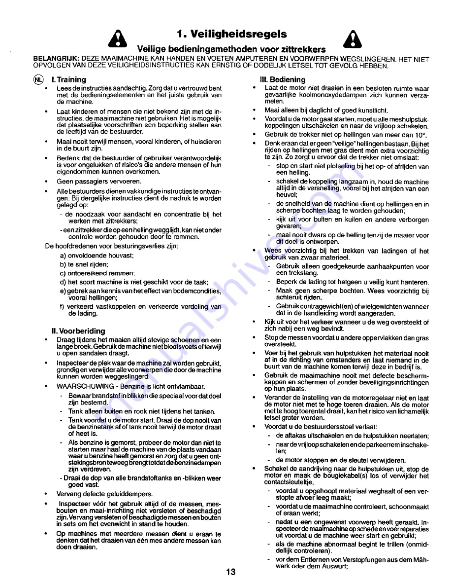 Craftsman 27723 Instruction Manual Download Page 13