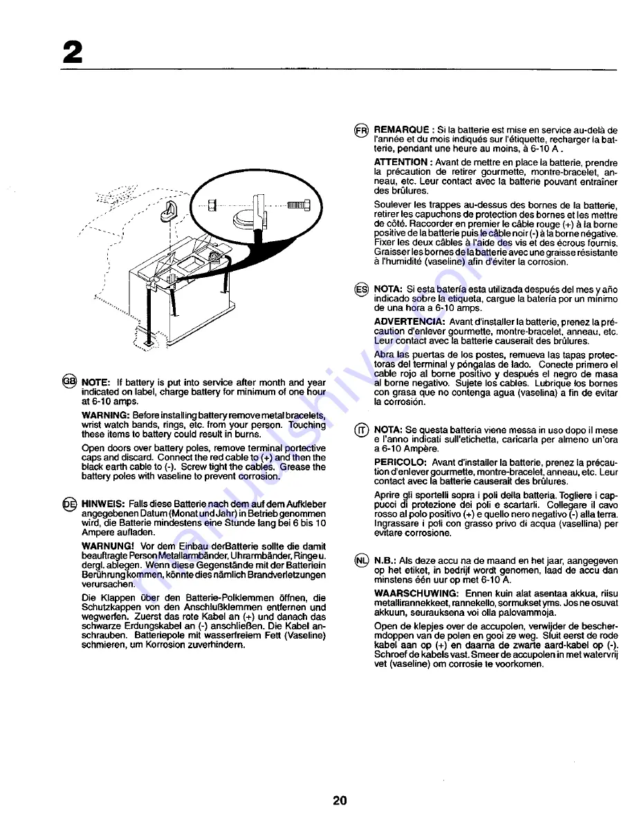 Craftsman 27723 Instruction Manual Download Page 20