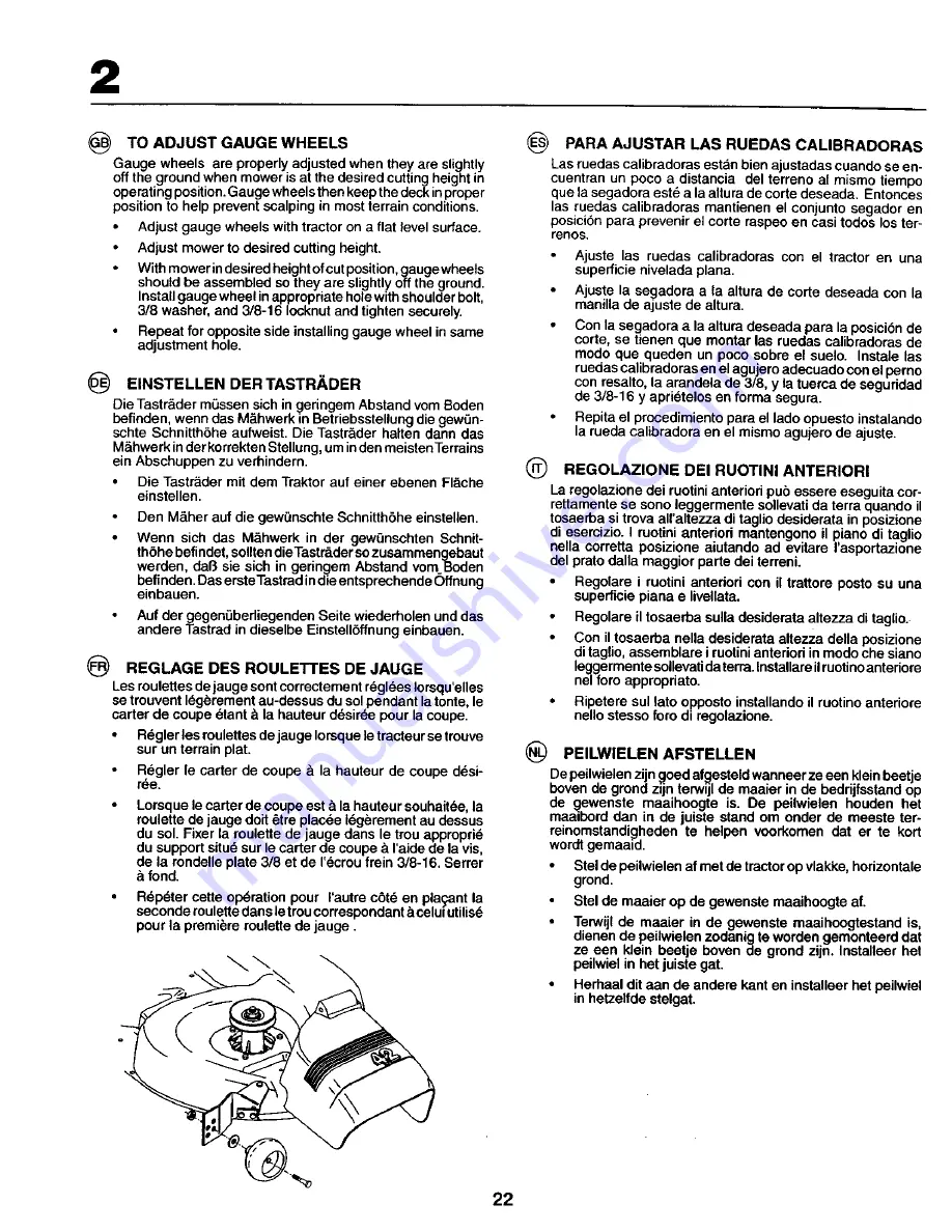 Craftsman 27723 Instruction Manual Download Page 22