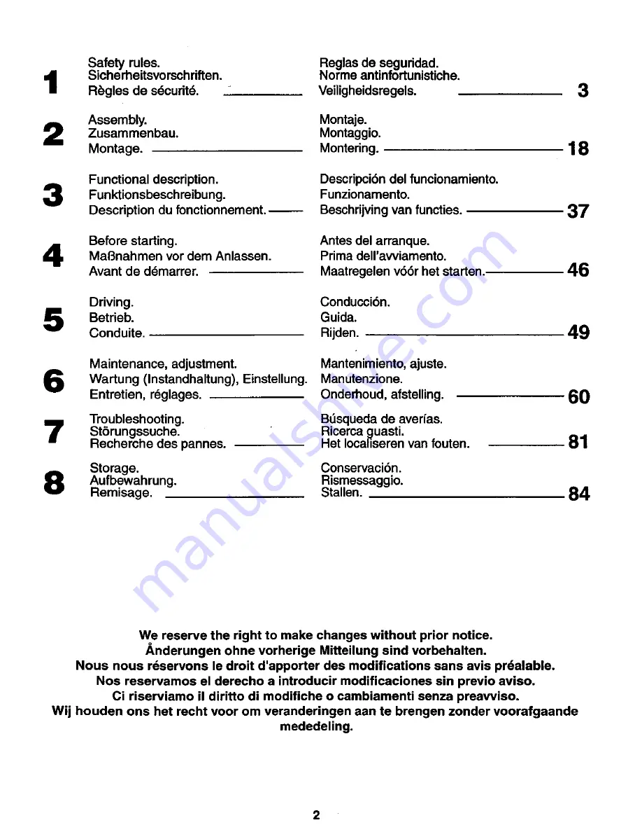 Craftsman 27726 Instruction Manual Download Page 2