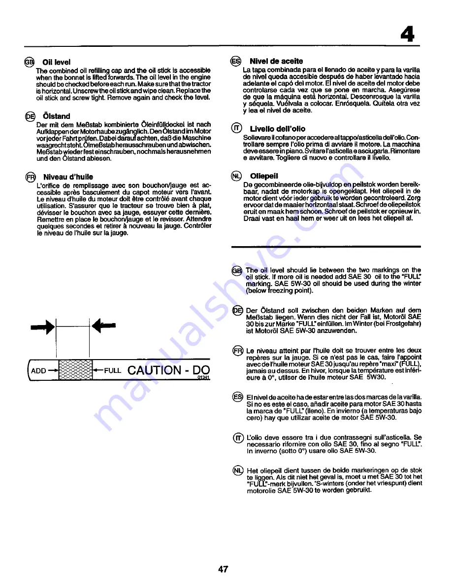 Craftsman 27726 Instruction Manual Download Page 47