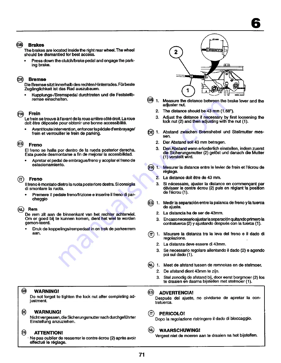 Craftsman 27726 Instruction Manual Download Page 71