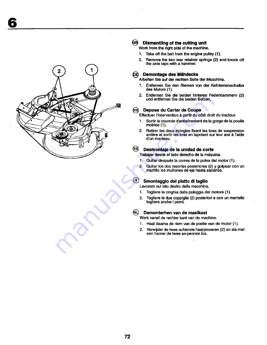 Craftsman 27726 Instruction Manual Download Page 72