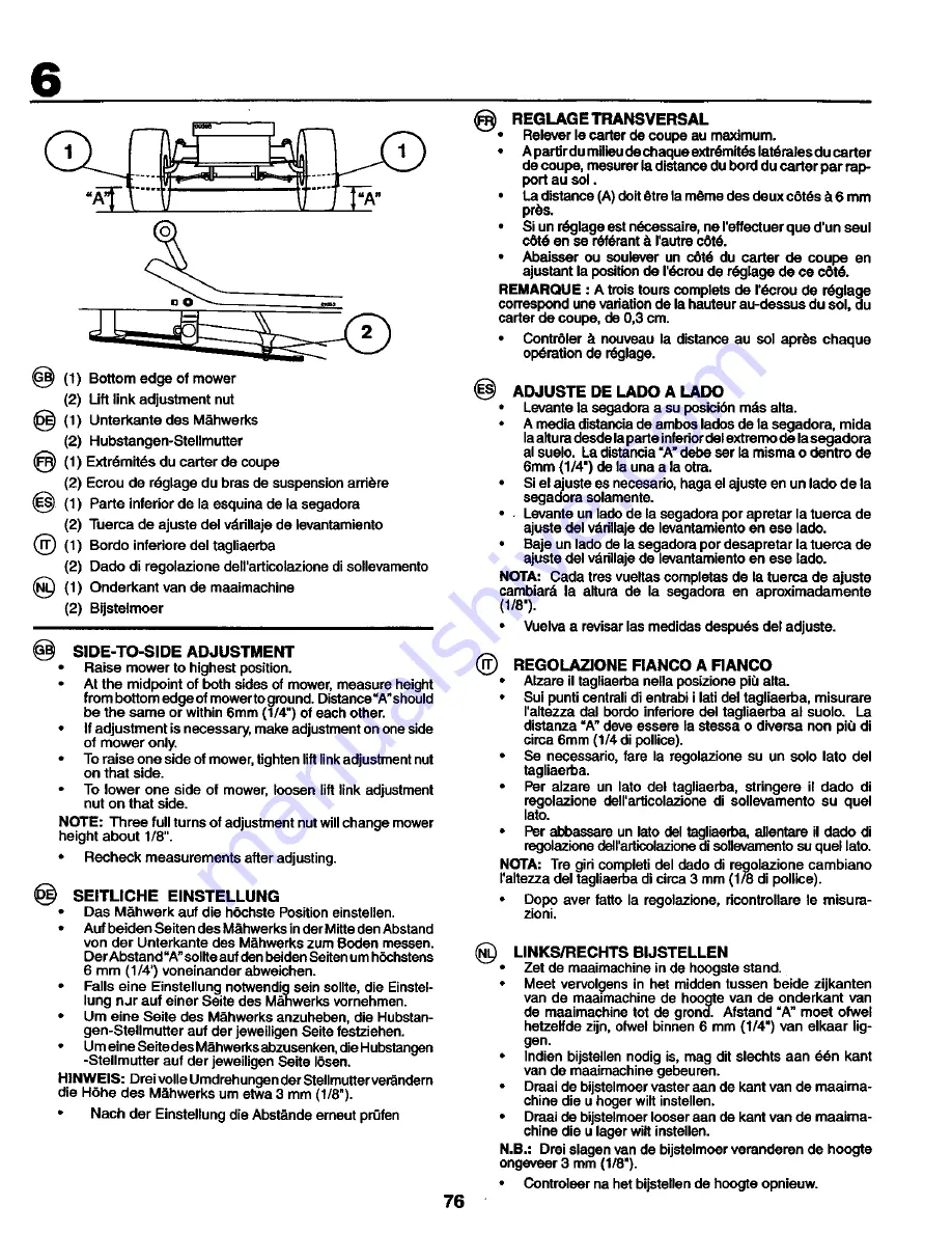 Craftsman 27726 Instruction Manual Download Page 76