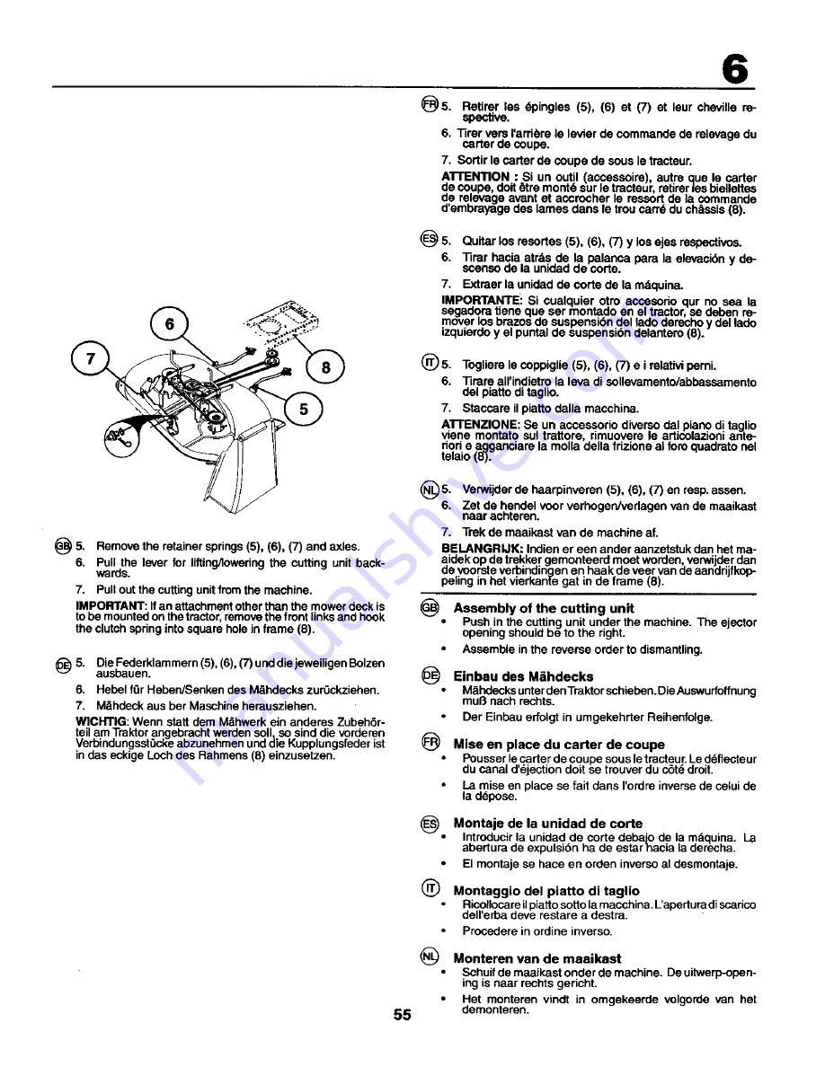 Craftsman 27731 Instruction Manual Download Page 55