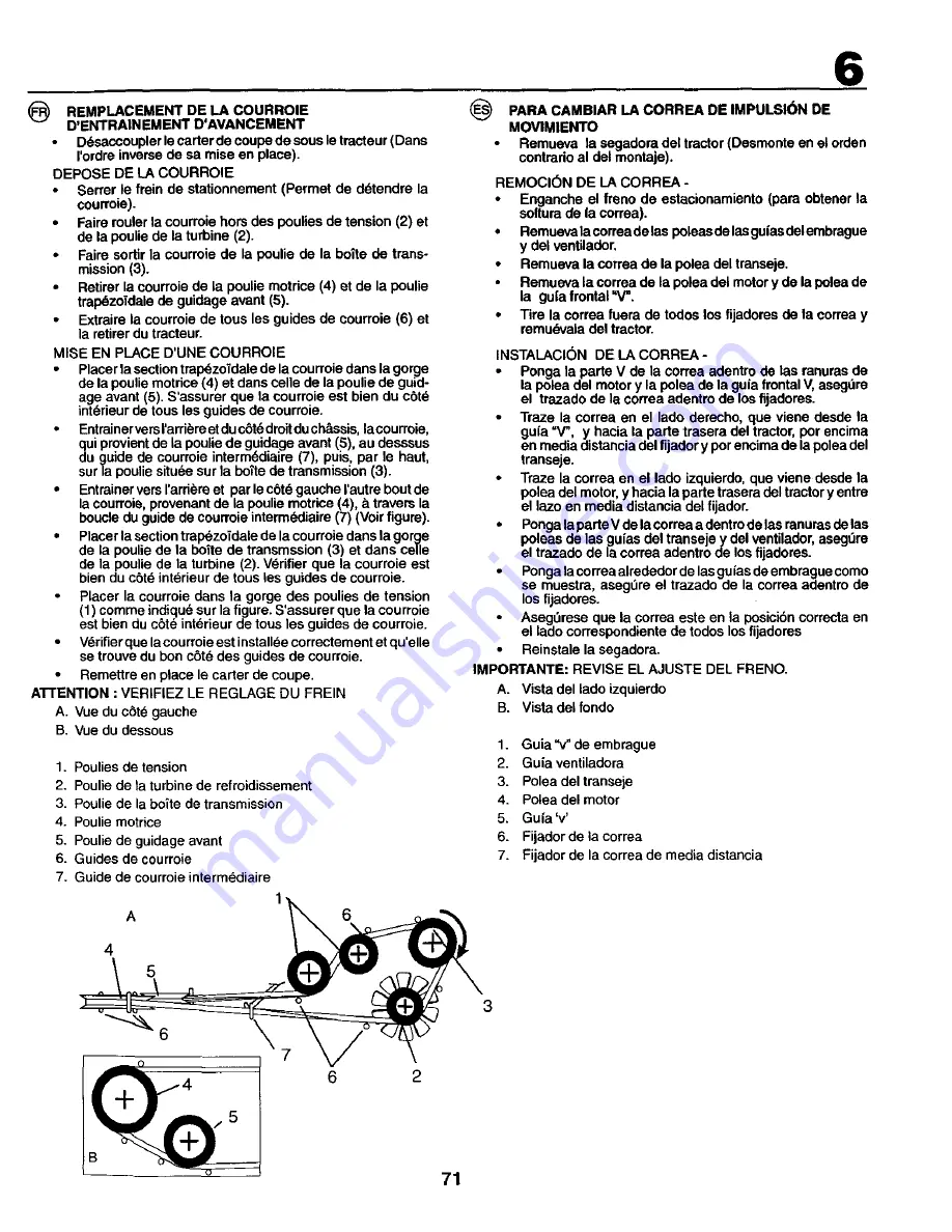 Craftsman 27740 Instruction Manual Download Page 71