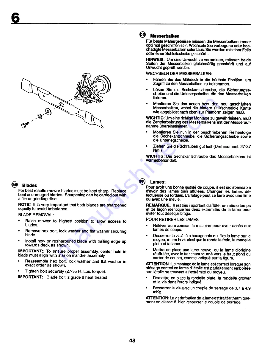 Craftsman 27741 Скачать руководство пользователя страница 48