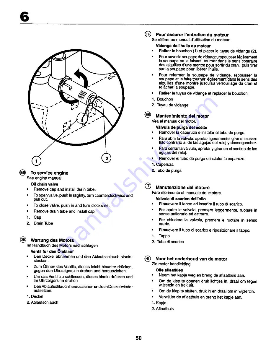 Craftsman 27744 Instruction Manual Download Page 50