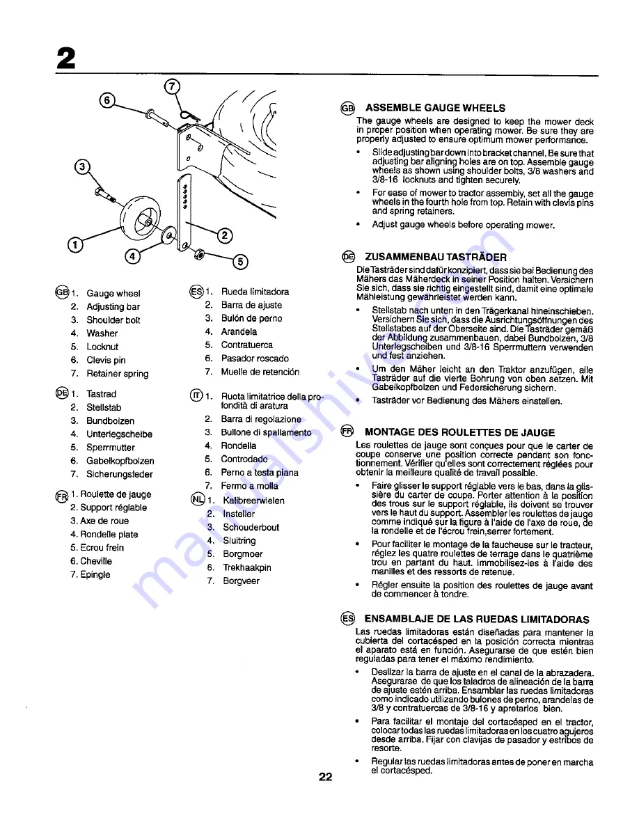 Craftsman 27764 Скачать руководство пользователя страница 22