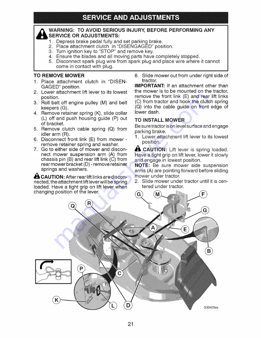 Craftsman 28853 Скачать руководство пользователя страница 21