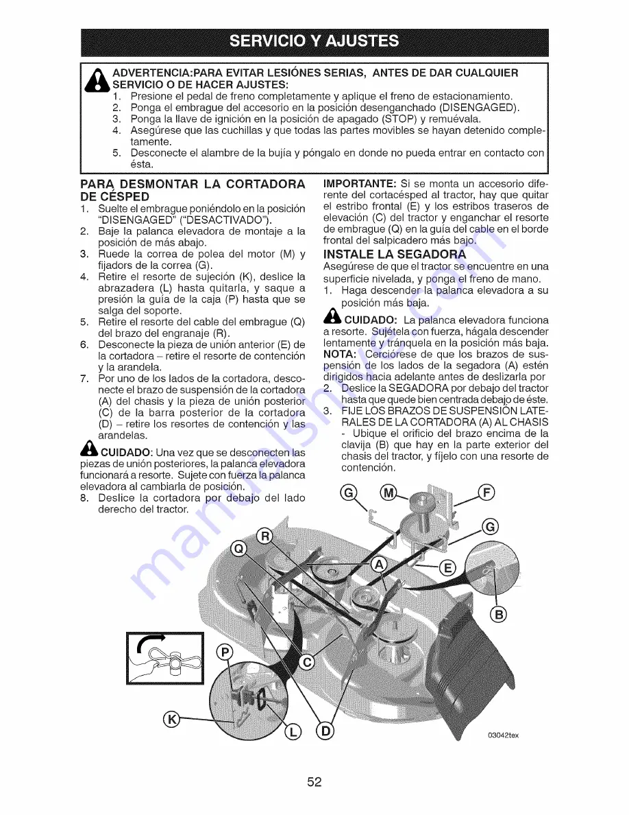 Craftsman 28853 Operator'S Manual Download Page 52