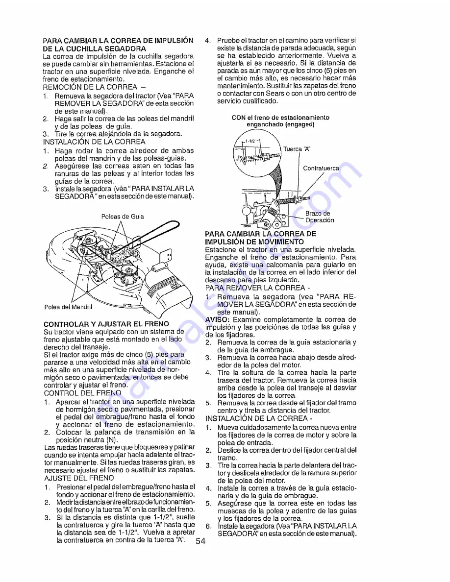 Craftsman 28903 Скачать руководство пользователя страница 54