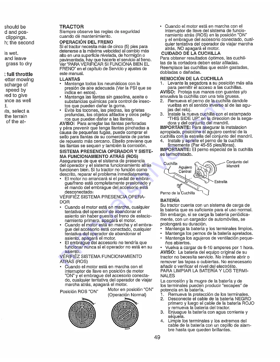 Craftsman 28928 - YT 4000 24hp 46