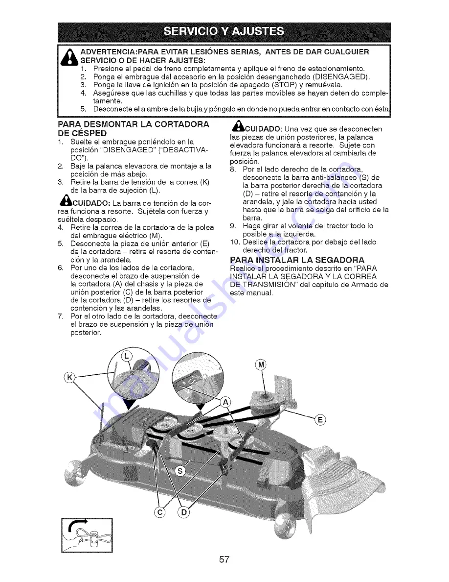 Craftsman 28990 - YT 4500 26 HP 54